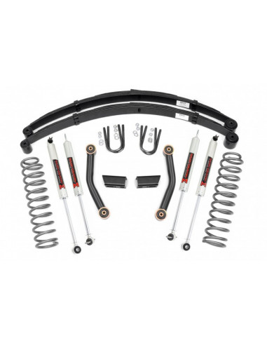 ROUGH COUNTRY 3 INCH LIFT KIT | SERIES II | RR SPRINGS | M1 | JEEP CHEROKEE XJ (84-01)