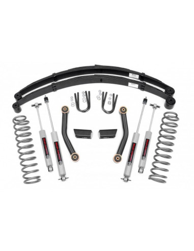 ROUGH COUNTRY 3 INCH LIFT KIT | SERIES II | RR SPRINGS | JEEP CHEROKEE XJ (84-01)