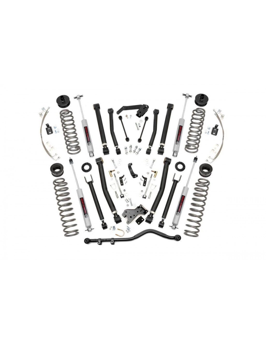ROUGH COUNTRY 6 INCH LIFT KIT XSERIES JEEP WRANGLER JK 4WD (20072018)