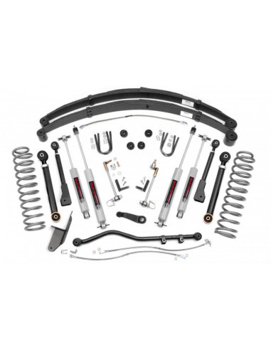 ROUGH COUNTRY 4.5" Lift Kit X-Series RR Springs...