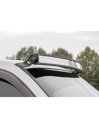 ROUGH COUNTRY LED LIGHT MOUNTS | UPPER WINDSHIELD | 54" CURVED | CHEVY/GMC 1500 (99-06 & CLASSIC)