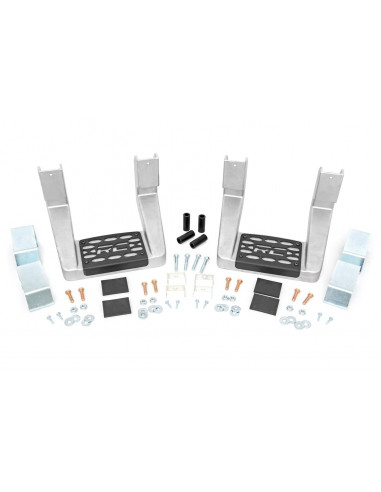ROUGH COUNTRY Single Hoop Step Aluminum Pair |...