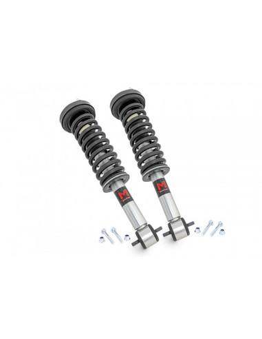 ROUGH COUNTRY M1 LOADED STRUT PAIR | 3 INCH | FORD F-150 4WD (2014-2022)