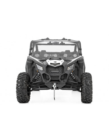 ROUGH COUNTRY VENTED FULL WINDSHIELD | SCRATCH RESISTANT | CAN-AM MAVERICK X3 (17-22)