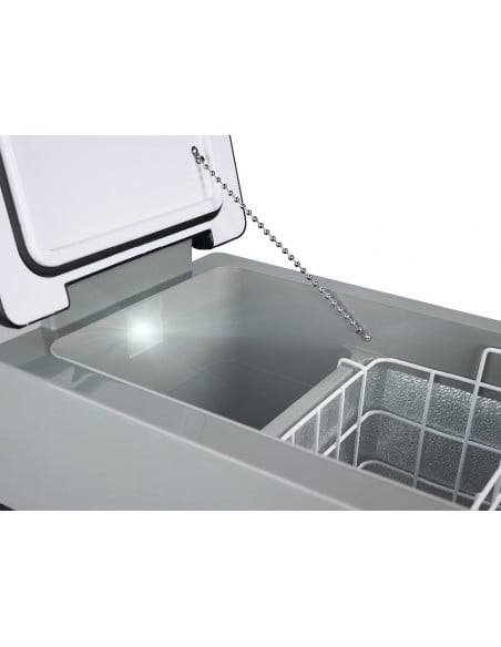 NEVERA CONGELADOR 55L CON FUNDA Y CESTA