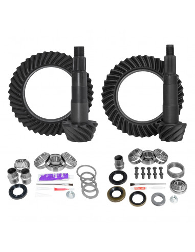 Ring & Pinion Gear Kit Package Front & Rear with Install Kits - Toyota 8.4/7.5R