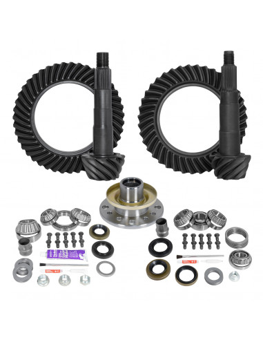 Ring & Pinion Gear Kit Package Front & Rear with Install Kits - Toyota 8/7.5R