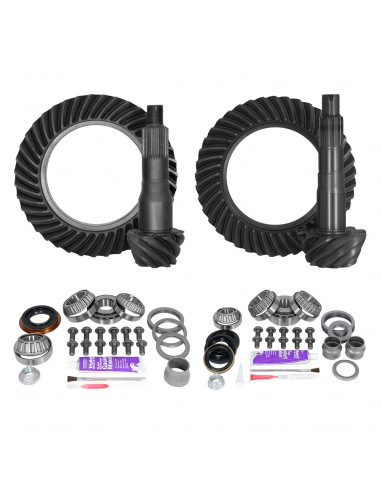 Ring & Pinion Gear Kit Package Front & Rear with Install Kits - Toyota 8.75/8IFS