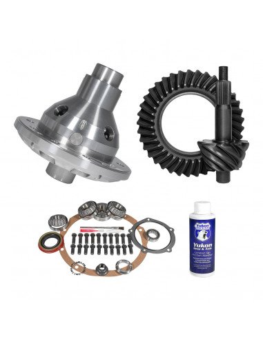Kit contains a ring and pinion set, positraction unit, and installation parts