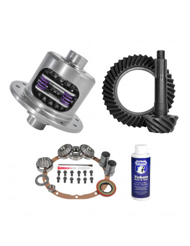 Kit contains a ring and pinion set, positraction unit, and installation parts