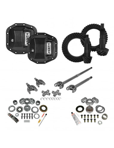 Stage 3 Re-Gear Kit upgrades front & rear diffs, 24/28 spl, incl covers/fr axles