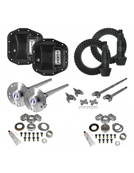 Stage 4 Re-Gear Kit upgrades front & rear diffs, 28 spl, incl covers/fr&rr axles