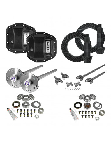 Stage 4 Re-Gear Kit upgrades front & rear diffs, 28 spl, incl covers/fr&rr axles
