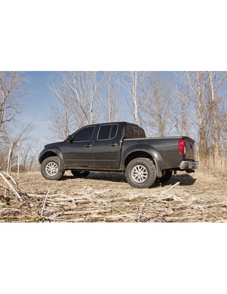 ROUGH COUNTRY 2.5 INCH LEVELING KIT | RED SPACERS | NISSAN FRONTIER (05-22)/XTERRA (05-15)