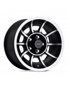 AMERICAN RACING VINTAGE VN47 15X8.5 5X4.5 S-BLK MACH 06MM