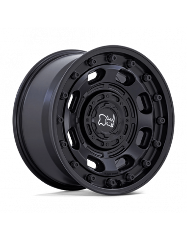 BLACK RHINO MATTE BLACK BR007 17X8 5X4.5/120 M-BLK 38MM