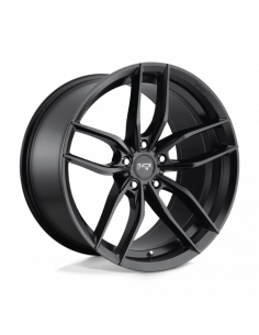 NICHE MATTE BLACK M203 19X8.5 5X4.25 MT-BLK 40MM