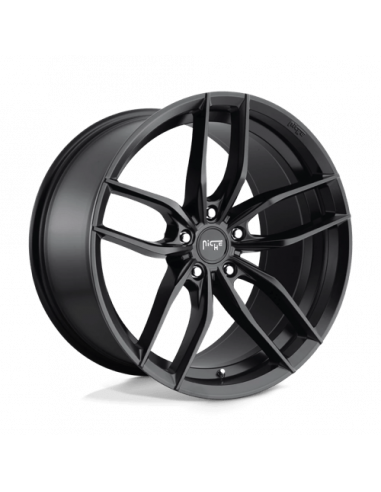 NICHE MATTE BLACK M203 19X8.5 5X4.25 MT-BLK 40MM