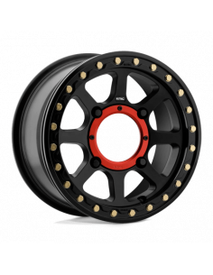 KMC POWERSPORTS KS234 ADDICT 2 BEADLOCK KS234 15X6 4X156 S-BLK 38MM