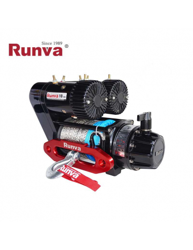 WINCH ELEC BIMOTOR RUNVA 10000lb-4535kg 12V CS