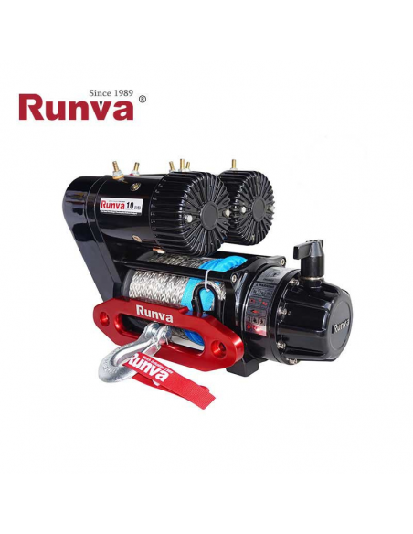 WINCH ELEC BIMOTOR RUNVA 10000lb-4535kg 12V CS