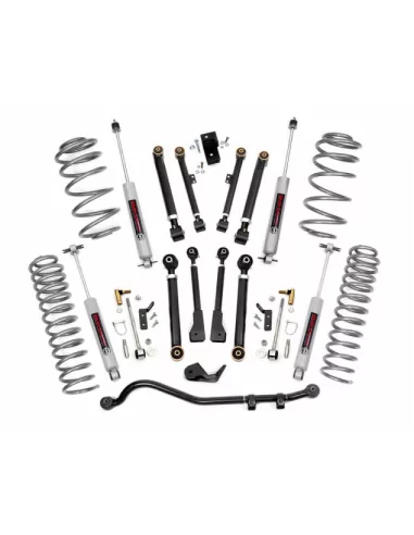 2.5" ROUGH COUNTRY KIT SUSPENSION X-SERIES JEEP TJ