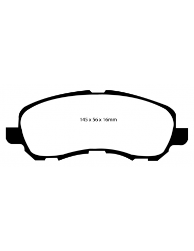EBC FRONT ULTIMAX PADS JEEP COMPASS