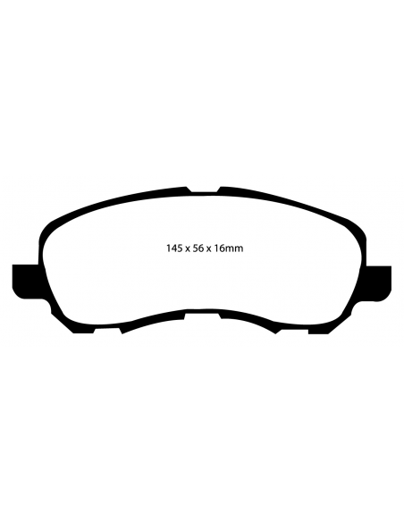 EBC FRONT ULTIMAX PADS JEEP COMPASS