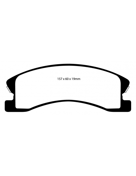 EBC FRONT ULTIMAX PADS JEEP GRAND CHEROKEE WJ