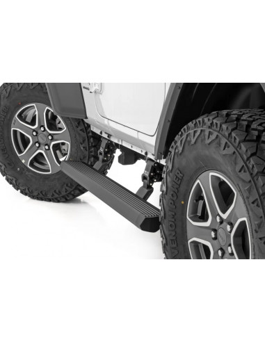 ROUGH COUNTRY Power Running Boards Dual Motor |...