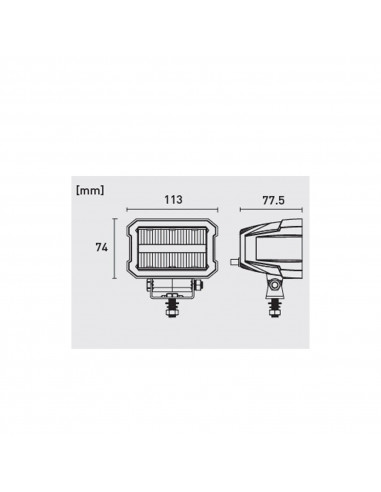 FOCO LED OSRAM Homologado Largo Alcance HR 7.5...