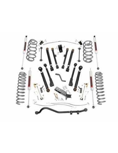 ROUGH COUNTRY 4 INCH LIFT KIT | X-SERIES | M1 | JEEP WRANGLER TJ 4WD (1997-2006)