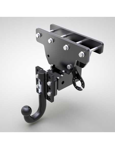 TRAILER HITCH 150MM ADJUST WITHOUT ELECTRICAL UNIT JEEP JK - JL