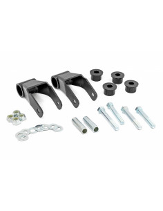 ROUGH COUNTRY Boomerang Lift Shackles 0.75" | Jeep...
