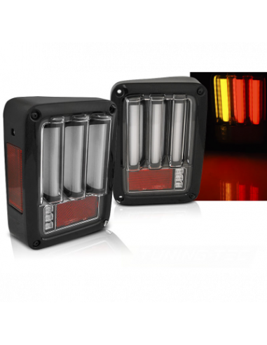 JEEP WRANGLER JK 07-18 LED BAR REAR LED TAIL...