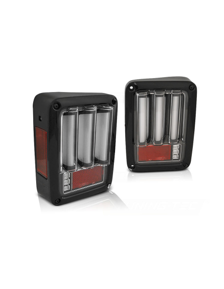 JEEP WRANGLER JK 07-18 LED BAR REAR LED TAIL LIGHTS