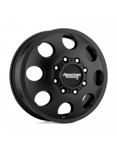 AMERICAN RACING AR204 16X6 8X6.5 S-BLK 111MM