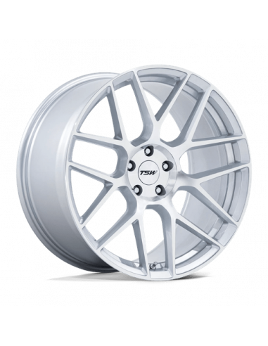 TSW TW002 20X9 5X112 G-SLV-MACH 45MM