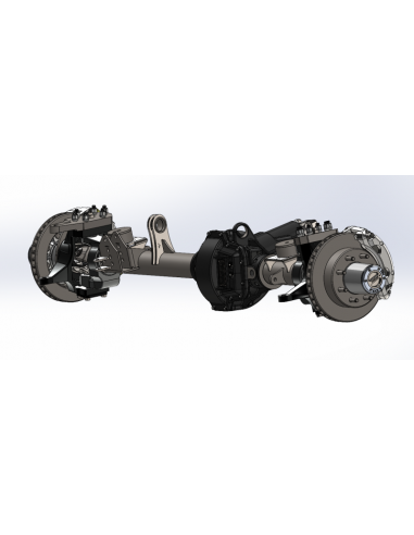 KingTip ECGS D60HP KINGPIN FRONT AXLE - JK