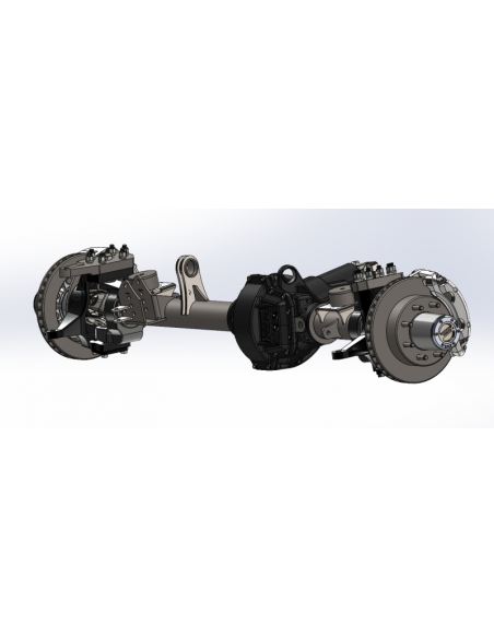 ECGS D60HP KINGPIN FRONT AXLE - JK