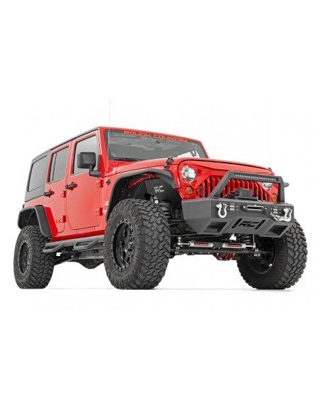 ROUGH COUNTRY FENDER FLARES Steel Front & Rear | Jeep Wrangler JK | Wrangler Unlimited JK