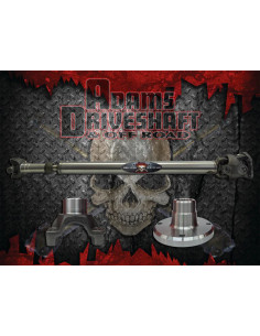 ADAMS DRIVESHAFT EXTREME DUTY REAR DRIVESHAFT 1350 JEEP JK 2