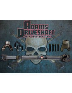 ADAMS DRIVESHAFT EXTREME DUTY REAR DRIVESHAFT 1310 JEEP JK 2