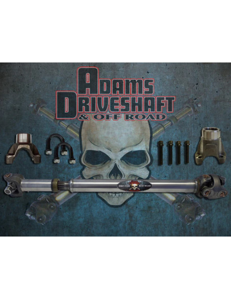 ADAMS DRIVESHAFT EXTREME DUTY CARDAN TRASERA 1310 JEEP JK