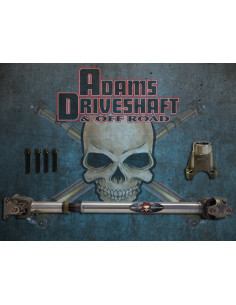 ADAMS DRIVESHAFT EXTREME DUTY FRONT DRIVESHAFT 1310 JEEP JK 2