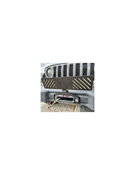 SOPORTE MATRICULA PEQUEÑA ABATIBLE 305mm x 114mm