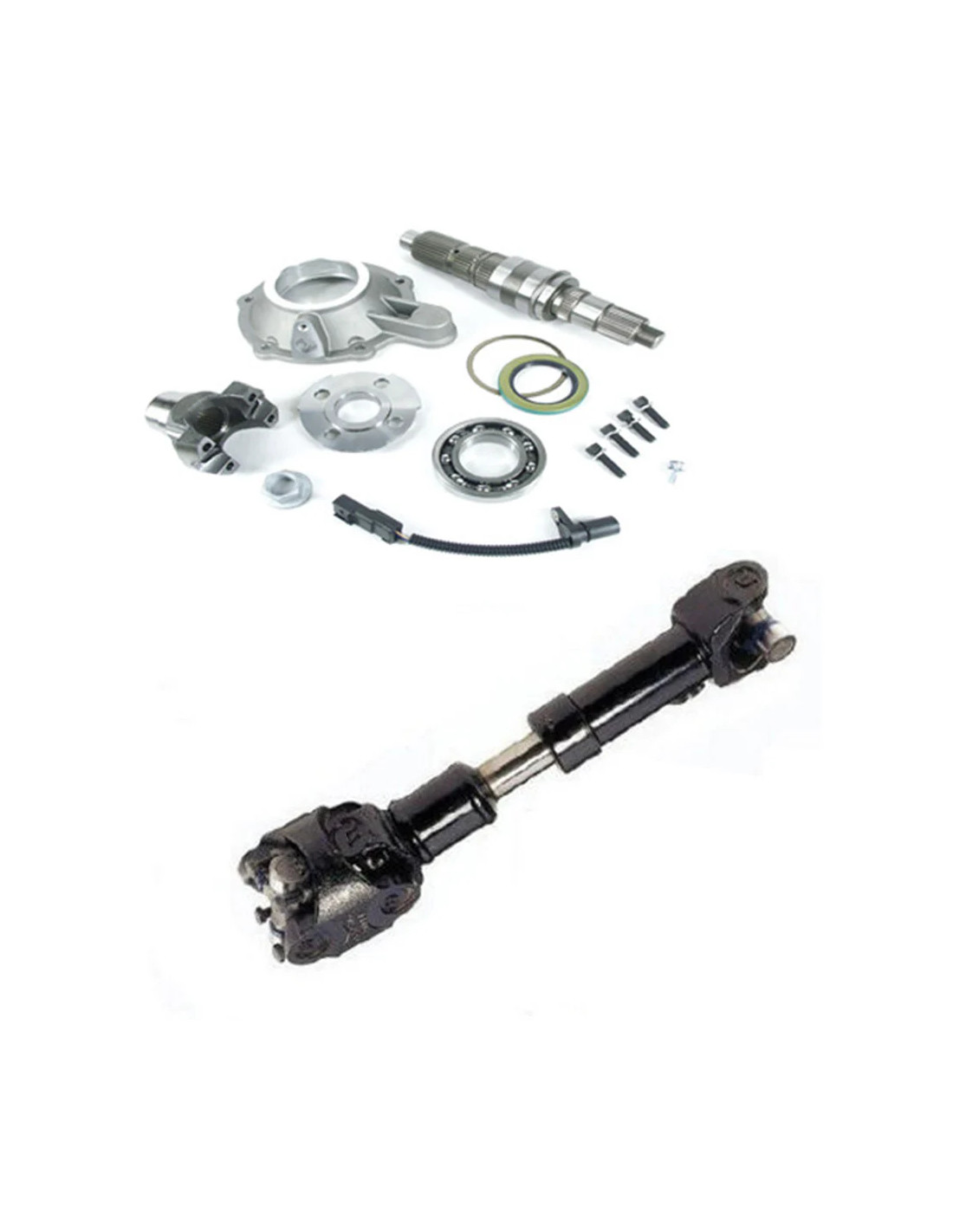 ADAMS DRIVESHAFT - CARDAN DOBLE NUDO Y SYE MEGASHORT 1310 PARA TRANSFER 231