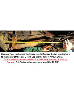 ADAMS DRIVESHAFT - CARDAN DOBLE NUDO Y SYE MEGASHORT 1310... 2