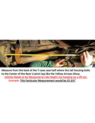 ADAMS DRIVESHAFT - TeraFlex Mega Short SYE Kit...