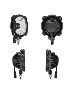 LED Light KC Gravity Pro 6 Single Pair Set Driving 2x 2
